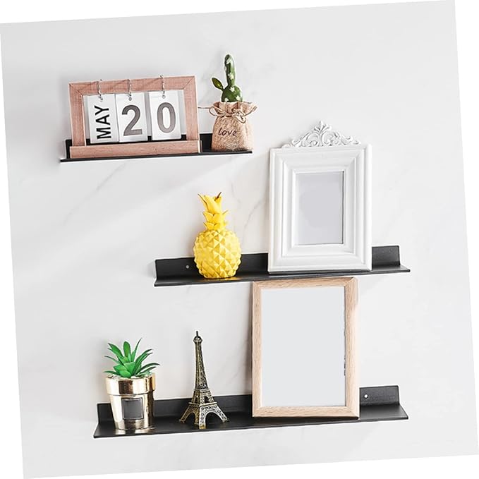 MAGICLULU Bathroom Shelves Over Toilet Wall Hanging Rack Storage Shelf Modern Design