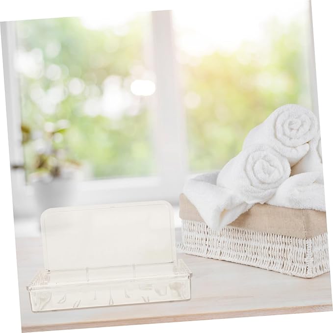 PRETYZOOM 2pcs Wall Storage Organizer No Drill Floating Shelf for Bathroom Kitchen and Bedroom Plastic Wall-Mounted Makeup and Utility Storage