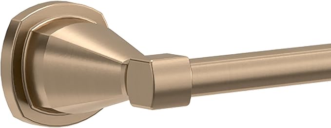 Delta Faucet Stryke 24 inch Towel Bar, Champagne Bronze, Bathroom Accessories, 77624-CZ