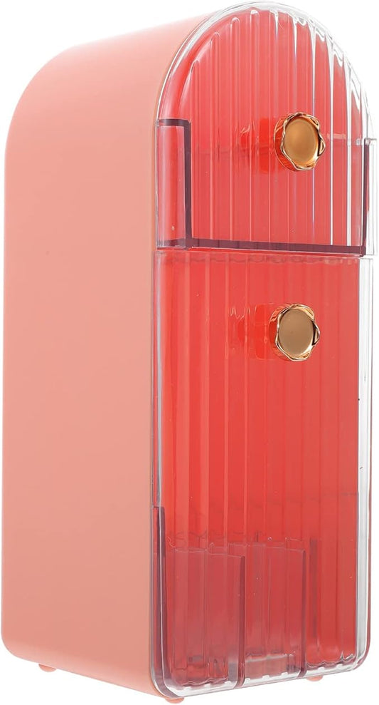 Beavorty Dressing Table Organizer for Lipsticks Chic Lipstick Storage Box and Stylish Makeup Holder for Home Salon Use