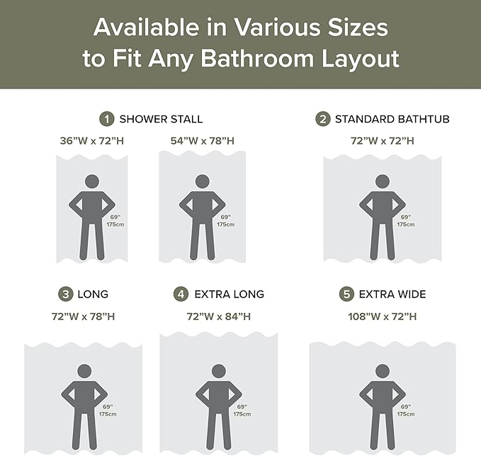 Madison Park Shower Curtain Waffle Weave, Vibrant Dyed, Waffle Shower Curtain 3M Scotchgard Moisture Management, Farmhouse Stall Shower Curtains for Bathroom, Stall: 36x72'' Sage Green