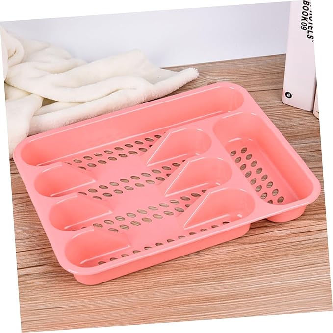 Glass Shelf for Bathroom ，Glass Aluminum，Tableware Drain Container Multifunctional Storage Rack Sorting Box for Home Random Color