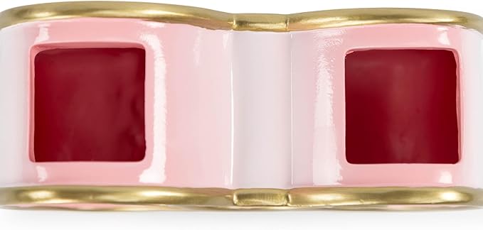 Jay Franco Hello Kitty Bathroom Accessories - 2 Piece Pink Resin Bathroom Décor and Storage Set Includes Toothbrush Holder and Soap Dish