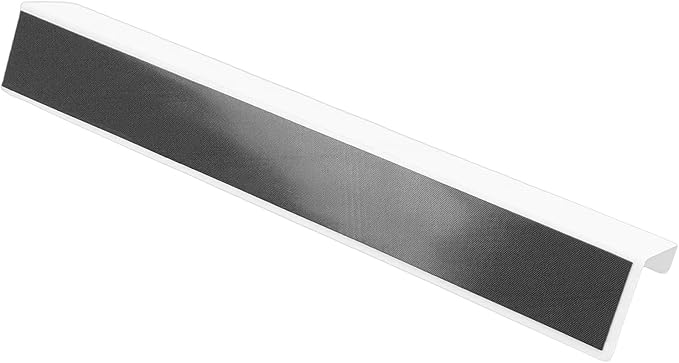Pssopp Magnetic Wall Shelf, No Drill Carbon Steel Floating Picture Shelf for Bathroom Living Room Bedroom (White)
