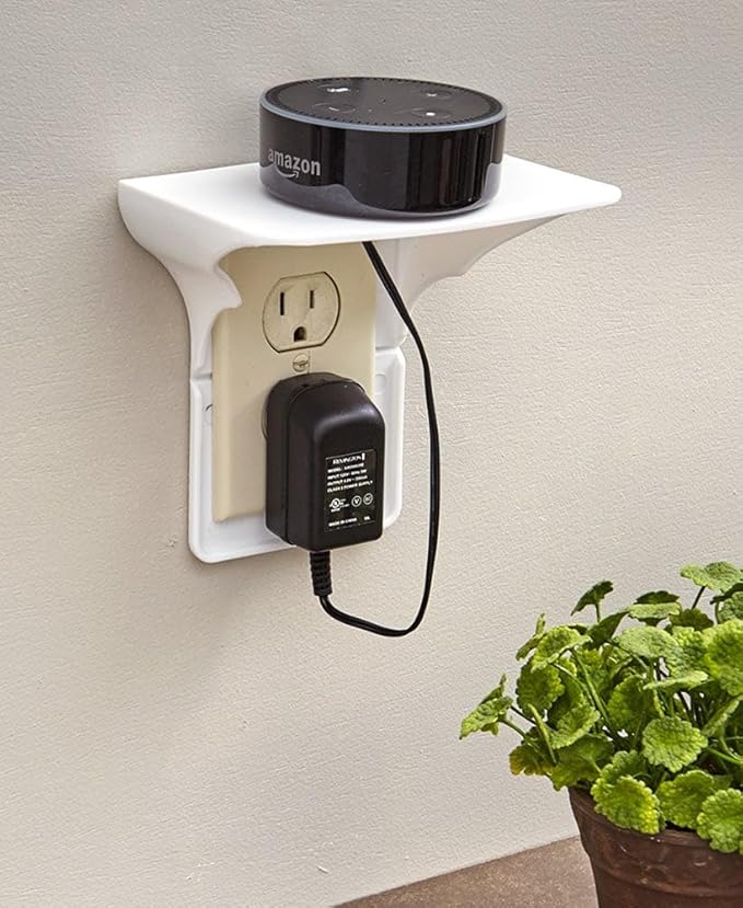 The Lakeside Collection Set of 2 Outlet Wall Shelves