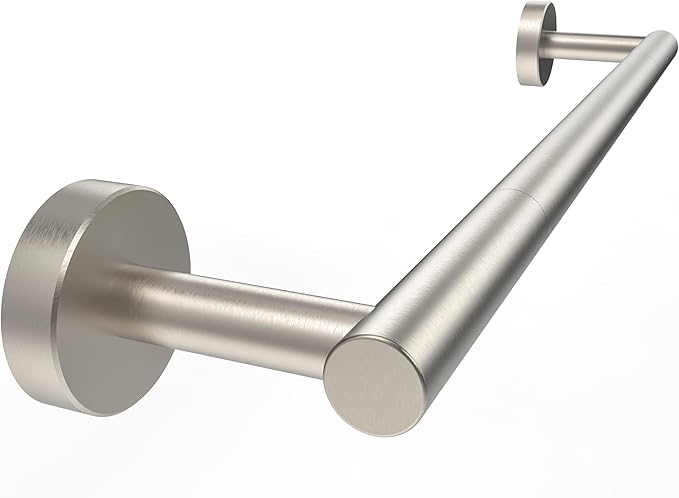 RARXTR 18 Inches Brushed Grey Towel Bar for Bathroom Kitchen Hand Towel Holder Dish Cloths Hanger SUS304 Stainless Steel RUSTPROOF Wall Mount (Brushed Grey 18-inch)