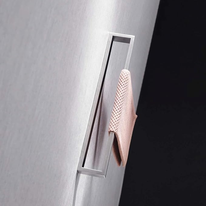 Miyili Bathroom Hand Towel Holder SUS 304 Stainless Steel 15-3/4 Inch Kitchen Towel Bar Wall Mounted, D03N40