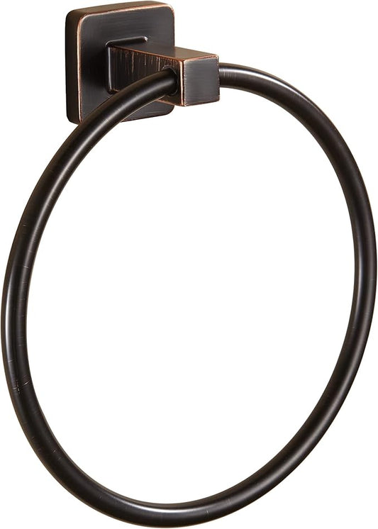 WOLIBEER Bronze Towel Ring, Bathroom Hand Towel Holder Wall Mount, Oil Rubbed Towel Hanger Farmhouse Rustic ORB Stainless Steel