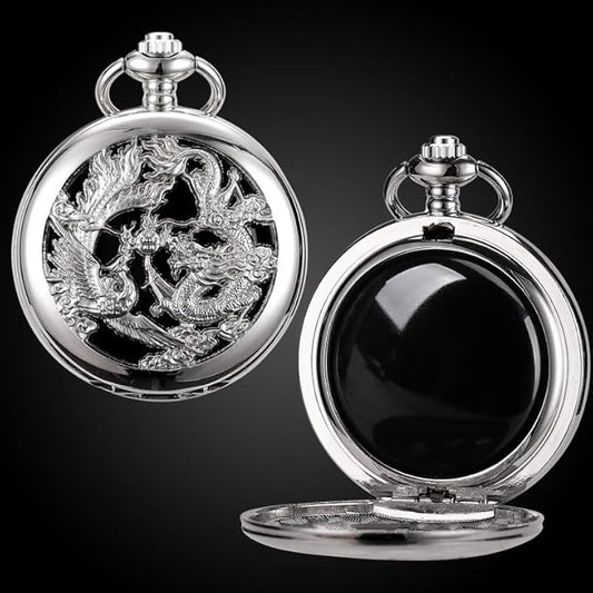 ManChDa Scrying Mirror Black Obsidian Mirror Witchcraft Supplies Witchcraft Kit Wiccan Supplies and Tools Witchy Gifts Silver