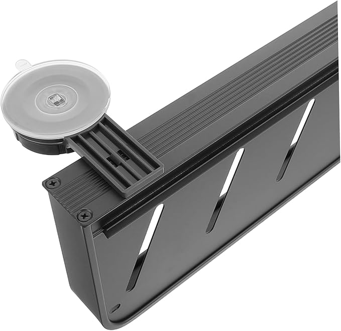 TIDTALEO Bathroom Shelf Wall Organizer: Suction Cup Shelf Toiletries and Makeup Easy Installation Enhances Bathroom for Smooth