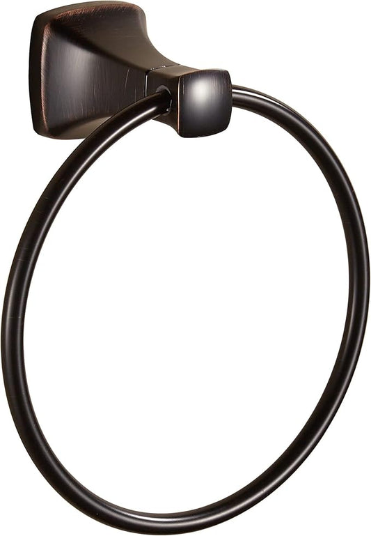 KOCUUY Oil Rubbed Bronze Towel Ring, Bathroom Bronze Towel Holder, Bath Hand Towel Holder Wall Mounted Antique Farmhouse Rustic ORB