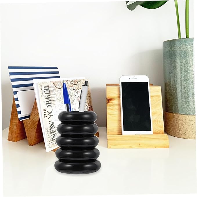Mikinona Nail Art Pen Holder Brush Holder for Painting Nails Multi-function Desktop Organizer for Home Office