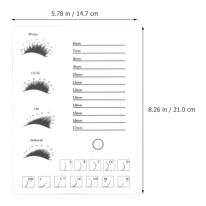Beaupretty 1pc Eyelash Display Board Eyelash Grafting Supply Grafting Eyelash Holder T Tool Lash Tools for Eyelash Extensions Eyelash Storage Tray Pallets Glue Rack Acrylic Cosmetic
