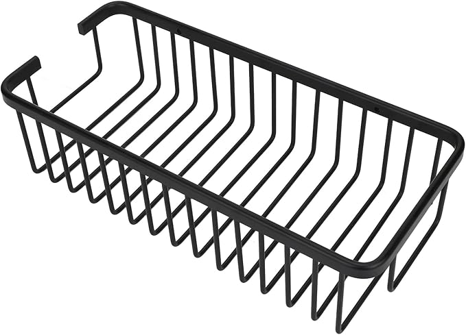 Wall Storage Rack, Space Aluminum Rust Proof Large Capacity Kitchen Organizing Basket, Metal Wire Hanging Shelf for Bathroom Beauty Salon