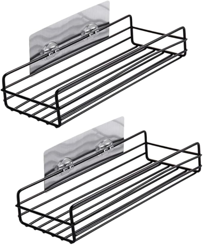 SOLUSTRE Shelving Wall Mounted Bathroom Shelves Hanging Shelf Restroom Organizer
