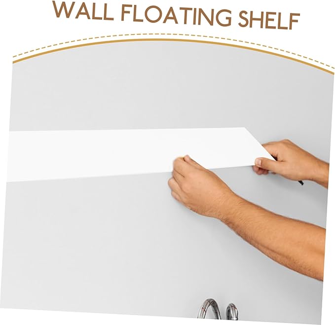 PRETYZOOM Slit Partition Wall Mount Shelf for Bathroom Wall Shelf for Kitchen Storage Modern Corner Rack