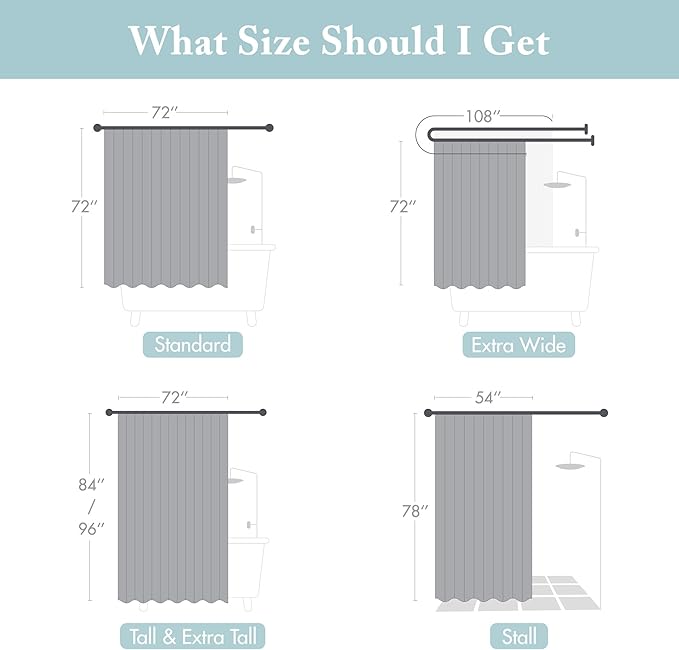 Madison Park Amherst Bathroom Shower Curtain Faux Silk Pieced Striped Modern Microfiber Bath Curtains, 72x84 Inches, Blue