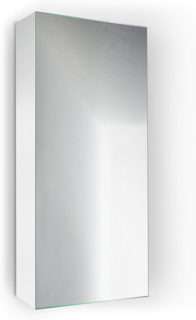 Krugg Medicine Cabinet | Recess or Surface Mount | Blum Hinge 170 Degree Soft Close | (12"x30")