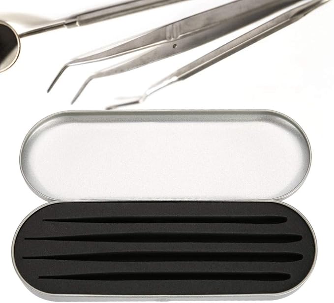 Durable Convenient to Carry Storage Box, Tweezers Box, for Organizer