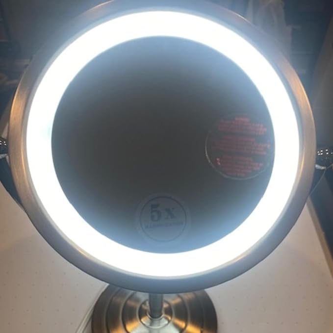 JERDON LED Replacement Light Bulb for Makeup Mirrors - 6000K (2 Pack) - LED Bulbs for Mirrors - White Lightbulbs