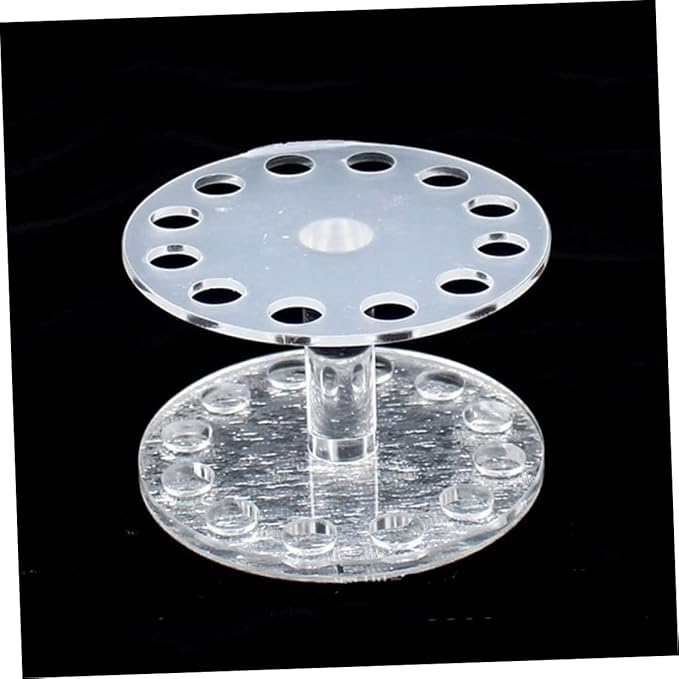 STAHAD 1pc Makeup Brush Rack Brush Pen Holder Nail Pen Organizer Nail Art Brush Holder Nail Pen Stand Nail Art Pen Holder Nail Display Stands Manicure Pen Holder Tool Holder Heart-shaped