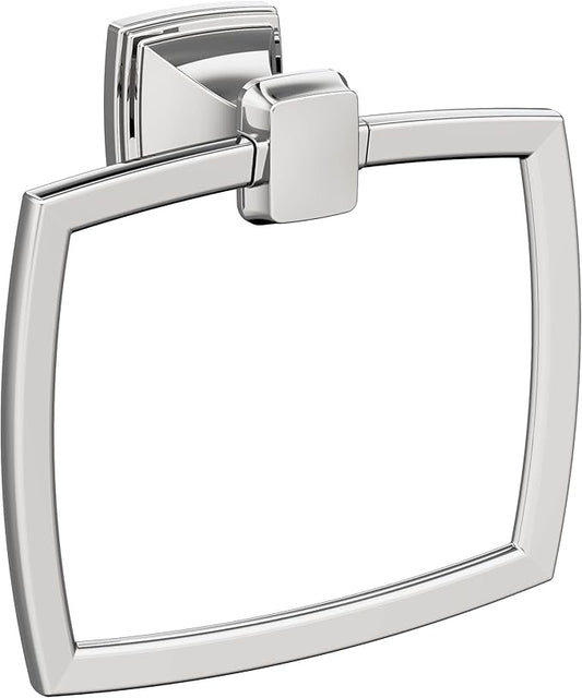Amerock BH36032 Revitalize 6-13/16" Wall Mounted Towel Ring - Chrome