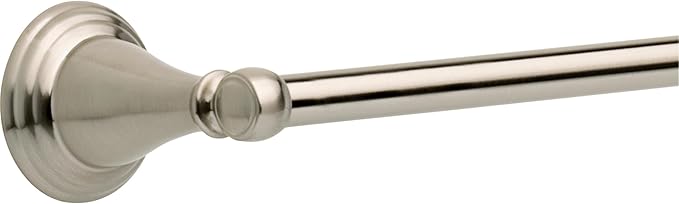 DELTA 79624-BN Windemere 24 Inch Towel Bar Rack, SpotShield Brushed Nickel