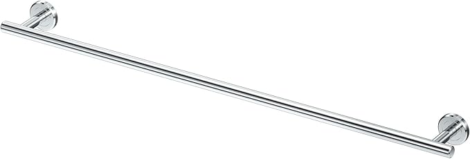 Gatco 4240A Latitude II 30-Inch Towel Bar, Wall Mounted Bathroom Towel Holder, Chrome, 32.63" Total Length