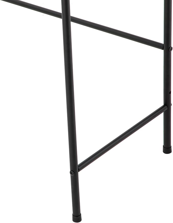 Matte Black Steel Over The Toilet Storage, 3-Tier Bathroom Shelf with Liners, Heavy Duty Utility Rack for Toilet Paper, Towels, Toiletries, Easy Assembly, Anti-Tip Design