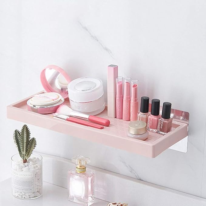 Practical Bathroom Storage Rack Punch-Free Plastic Bathroom Shelf Toilet Wall Hanging Storage Rack Bathroom Storage Shelfs (Color : 250cm)