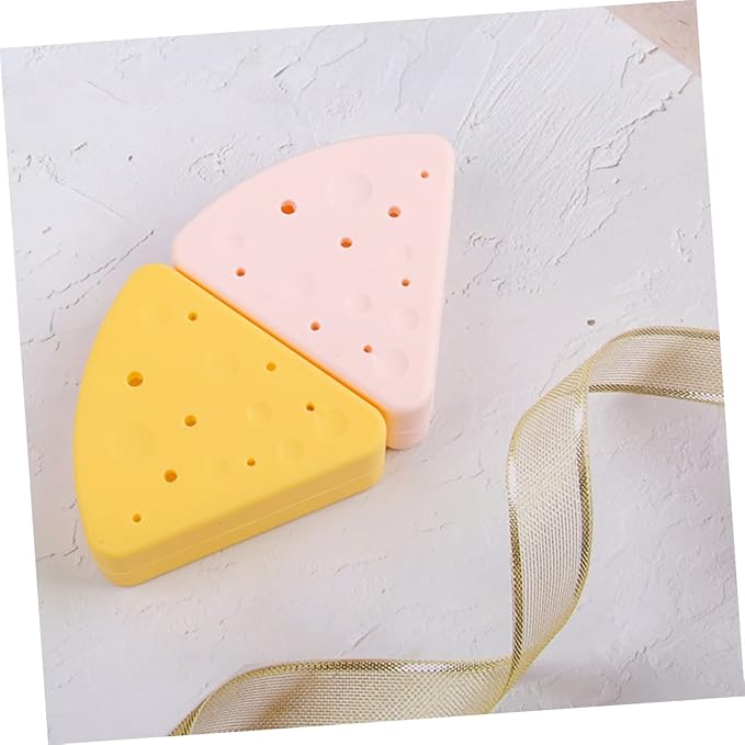 DOITOOL Triangular Makeup Sponge Holder Compact Cosmetic Sponge Storage Box for Quick Drying Easy Carrying Powder Puff Organizer