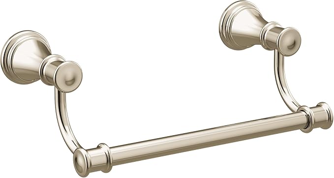Moen YB6486NL Belfield 9-Inch Bathroom Hand Towel Bar, Polished Nickel