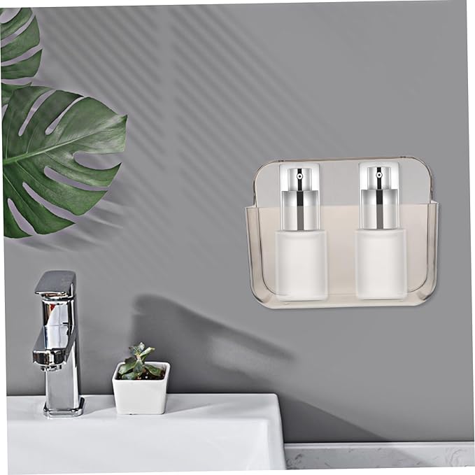balacoo Toilet Storage -Mounted Storage Shelves Bathroom Organizer Wall Rack Draining