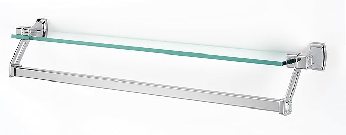 25" x 4.38" Bathroom Shelf Finish: Polished Chrome
