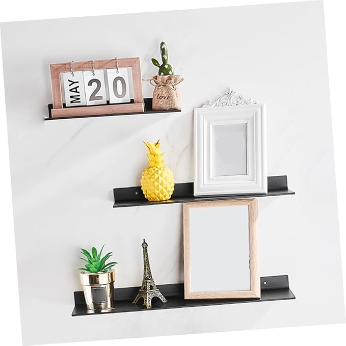 Homoyoyo Bathroom Shelves Wall-Mounted Hanging Rack Storage Rack for Household Punch Design Non-Slip