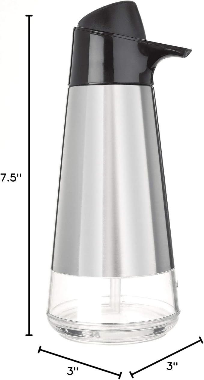 OXO Good Grips Stainless Steel Easy Press Soap Dispenser