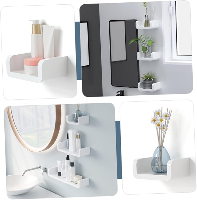 Holibanna Wall Storage Shelves Bathroom Door Organizer Toilet Storage Rack Small Bathroom
