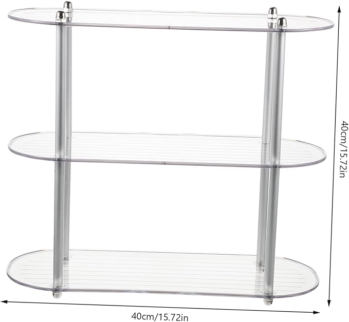 MAGICLULU Detachable Multi Display Rack Versatile Household Storage Shelf for Bathroom Kitchen Organization Simple Style Ornament Stand Space Saving Design
