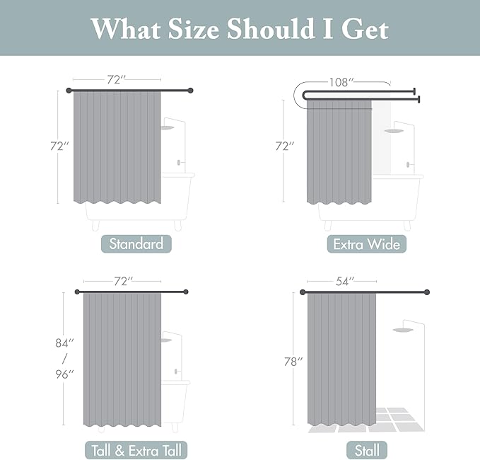 Madison Park Amherst Bathroom Shower Curtain Faux Silk Pieced Striped Modern Microfiber Bath Curtains, 72x84 Inches, Aqua