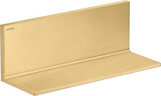 AXOR Universal Rectangular Shelf, 12" in Brushed Gold Optic, 42644250