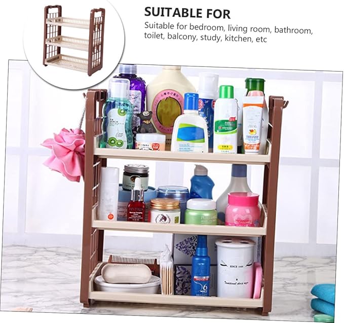 Bathroom Shelves Wall Mounted Storage Rack Home Sundries Organizer Storage Shelf Multifunction Rack