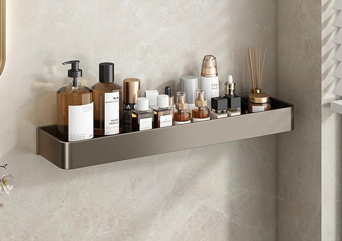 Bathroom Shelf washbasin Toilet Balcony Storage, Single Floor 60cm