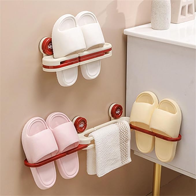 Rustproof Shoe Shelf for Bathroom Wall Mounted Stand Holder Multi Layer Drying Rack with Drainage Systems Hygienic Shoe Drying Rack