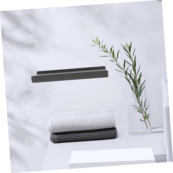 PRETYZOOM Bathroom Shelf Lip Space-Saving Wall Storage for Makeup and Grooming Essentials Modern Design for Bedroom Living Room and Kitchen Use
