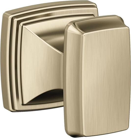 Amerock BH36030BBZ | Golden Champagne Single Robe Hook | 2-1/8 in. (54 mm) Length Towel Holder | Revitalize | Towel Hook for Bathroom | Bathroom Hardware | Bath Accessories
