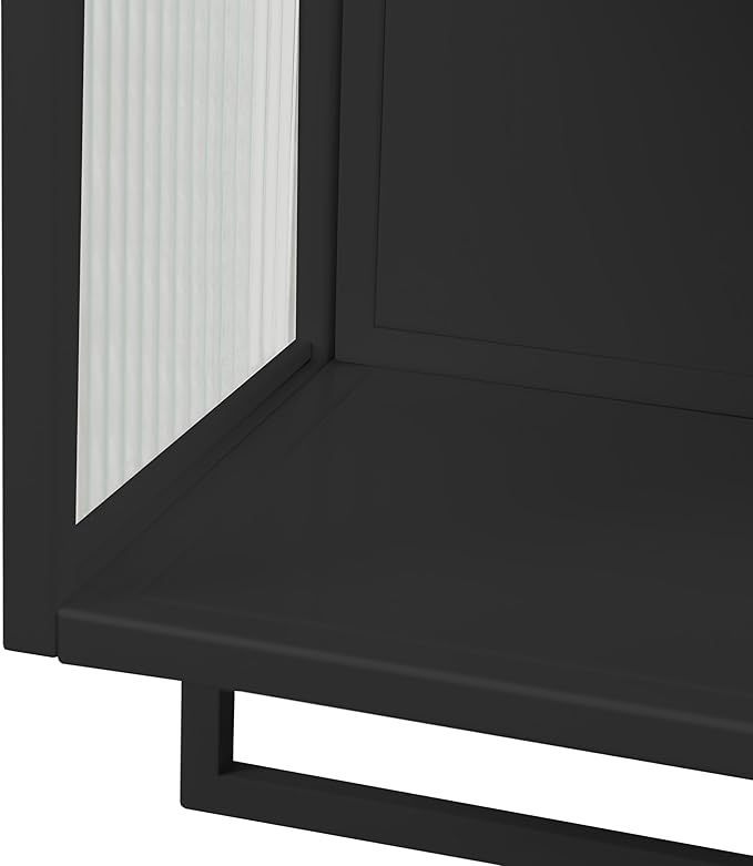 Medicine Cabinet,Medicine Cabinets for Bathroom with Mirror Doors Shelf,Bathroom Cabinet Wall Mounted Wooden Bathroom Storage Cabinet Bathroom Cabinet Kitchen (Black4)