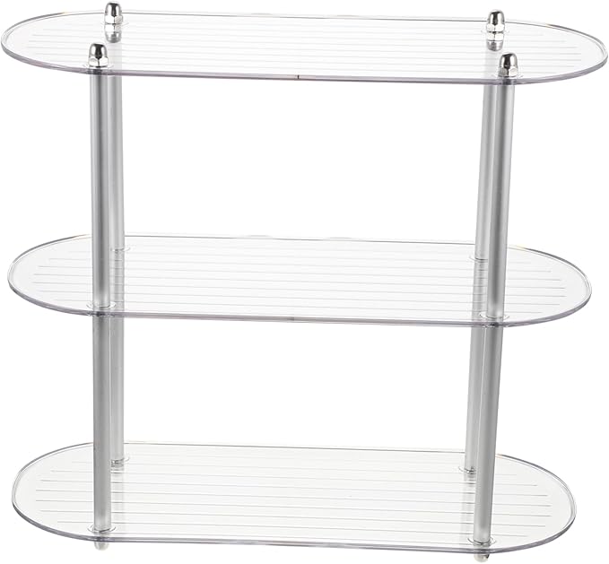 MAGICLULU Detachable Multi Display Rack Versatile Household Storage Shelf for Bathroom Kitchen Organization Simple Style Ornament Stand Space Saving Design