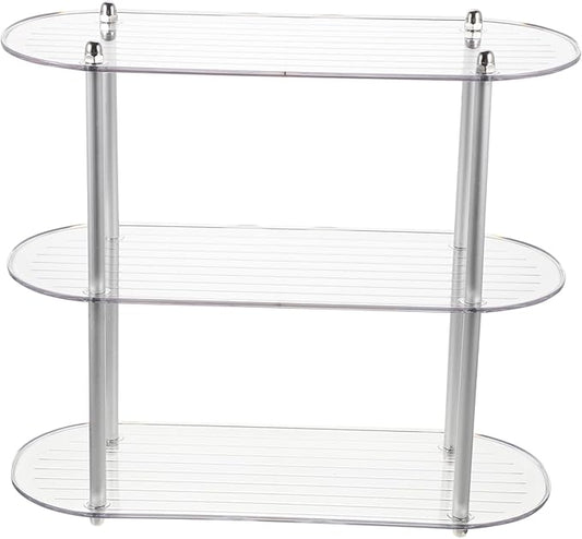 MAGICLULU Detachable Multi Display Rack Versatile Household Storage Shelf for Bathroom Kitchen Organization Simple Style Ornament Stand Space Saving Design