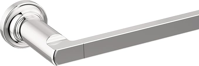 Delta Tetra (1-Pack) 18'' Towel Rack for Bathroom Polished Chrome Towel Bar for Bathroom Wall Towel Holder Rod Wall Mounted 78918