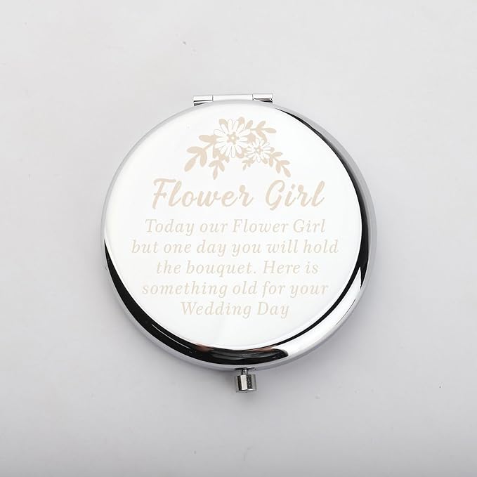 WUSUANED Flowers Girl Makeup Mirrors Wedding & Party Gifts: Bridesmaid, Mother of The Bride